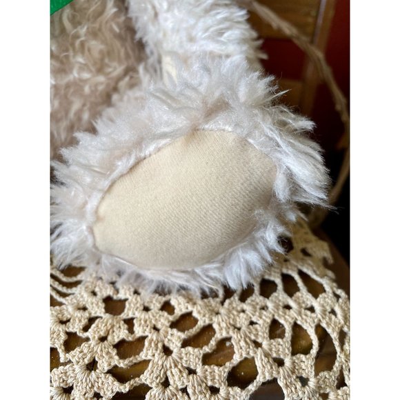 CRAYOLA BEAR Plush - 2015 - Green Embroidered Foot - Green Ribbon - 15" - Picture 8 of 10